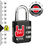 Master Lock combination padlock with pattern, imported from the UK