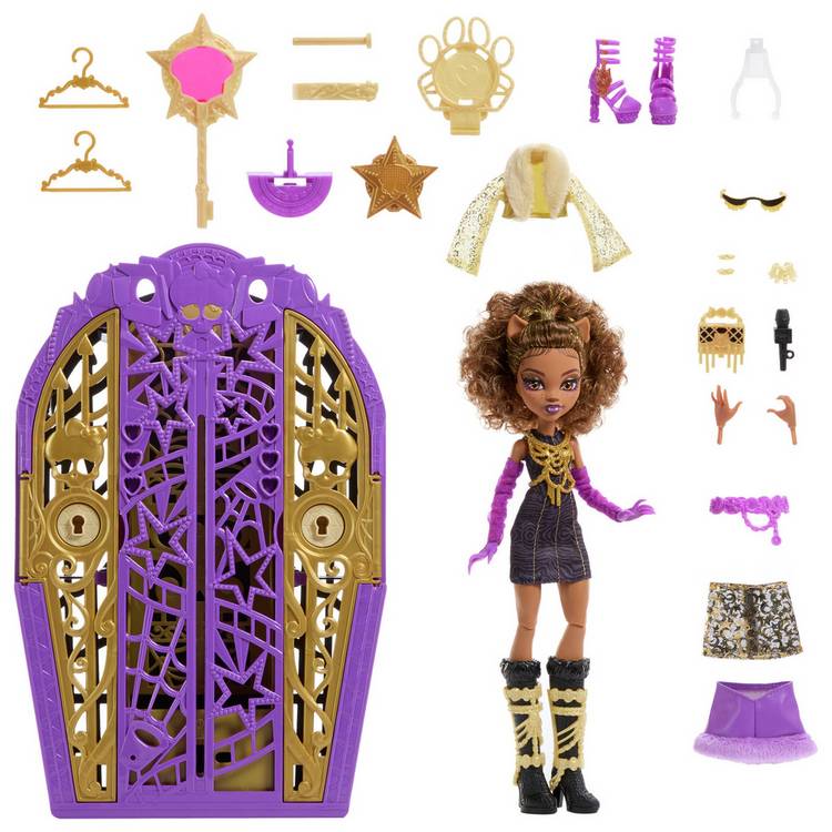 Monster High Clawdeen Wolf fashion doll - British product