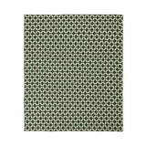 Habitat Chain Geo throw green 150x125cm, imported from the UK
