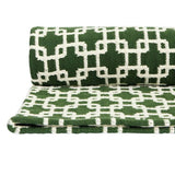 Habitat Chain Geo throw green 150x125cm, imported from the UK