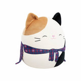Squishmallows Cam Calico Cat soft toy 12 inch, imported from the UK