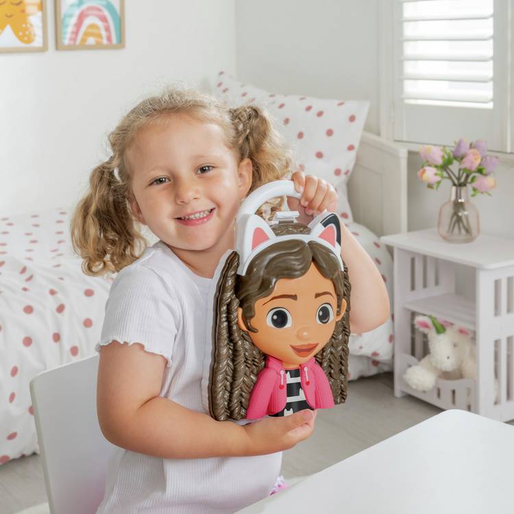 Gabby's Dollhouse hair case role play toy set, imported from the UK