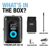 Ring cordless digital tyre inflator RTC1600, UK version