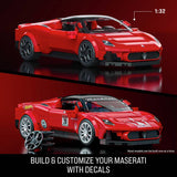 Mattel Hot Wheels Maserati MC20 building toy kit, imported from the UK