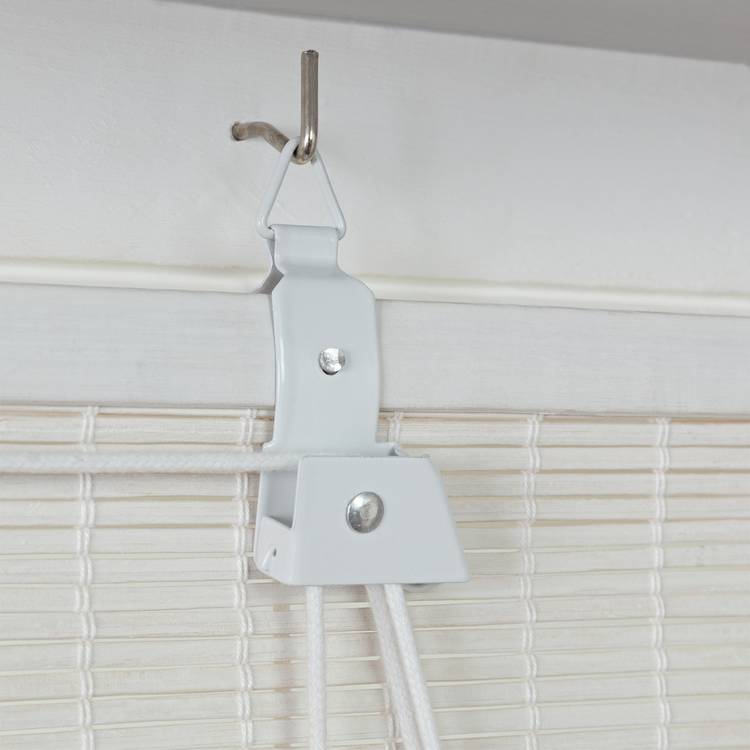 Little Black Book white bamboo roller blind 90cm (British brand)