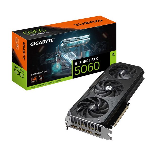 Gigabyte RTX 5060 Gaming OC graphics card 8GB - British product