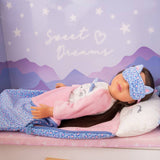 DesignAfriend Purr-fect Night In sleepover set 18 inch (British brand)
