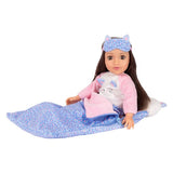 DesignAfriend Purr-fect Night In sleepover set 18 inch (British brand)