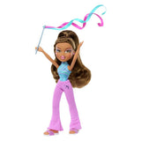 Bratz Yasmin Gym Fashion Doll with ribbon and stand, imported from the UK
