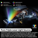 Hisense PX3TUK 4K laser projector ultra-short-throw, imported from the UK