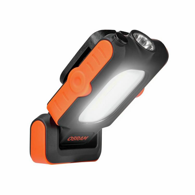 Osram rechargeable mini inspection lamp torch 140 lumens (British brand)