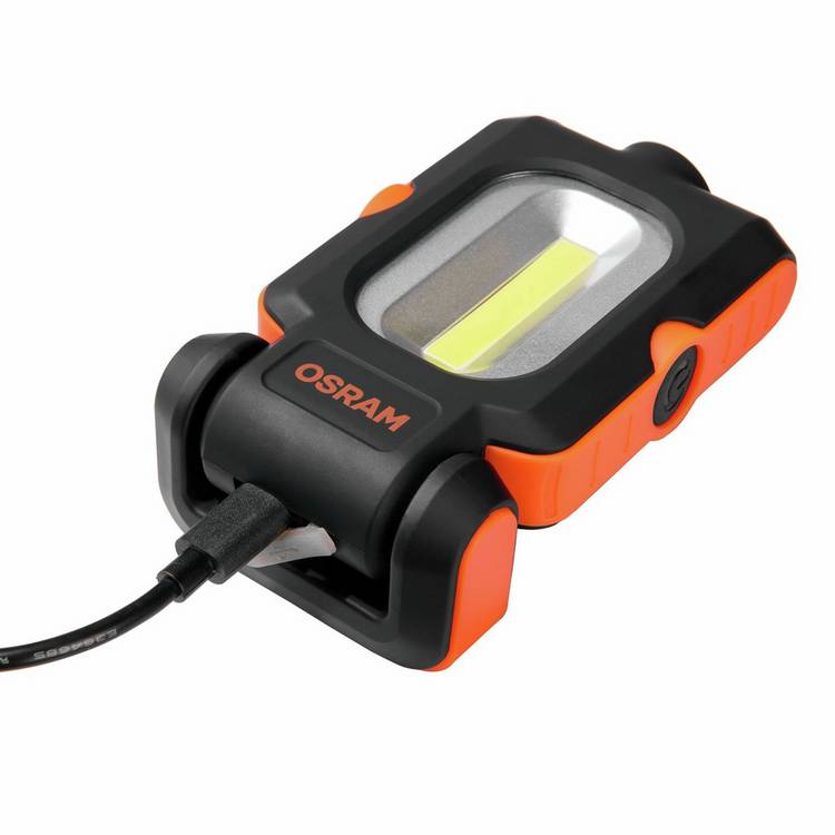 Osram rechargeable mini inspection lamp torch 140 lumens (British brand)