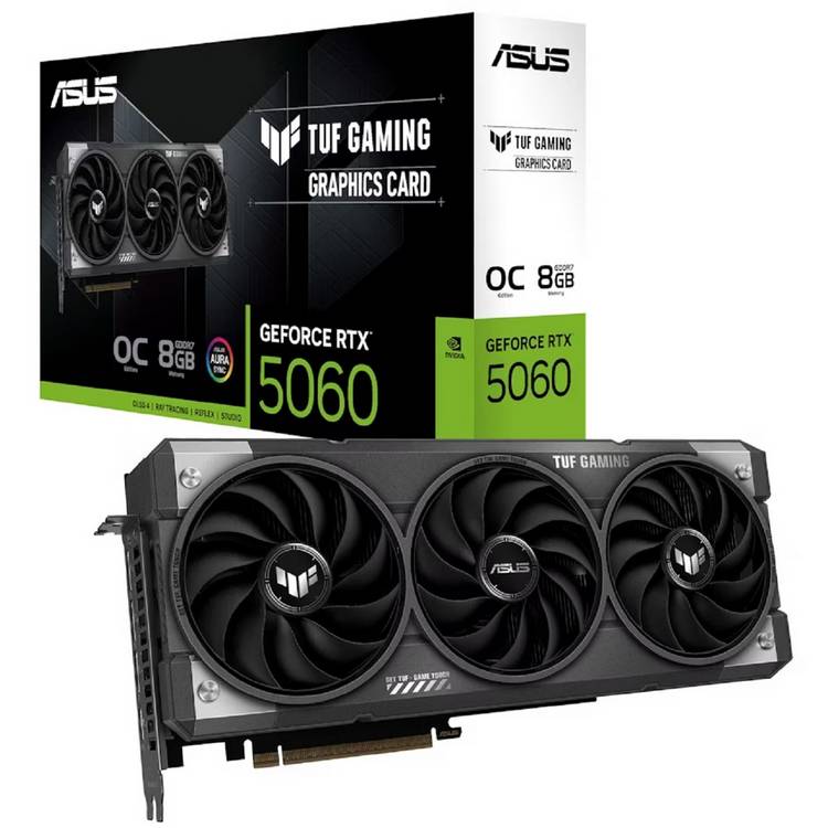 ASUS TUF Gaming RTX 5060 OC graphics card 8GB - British product