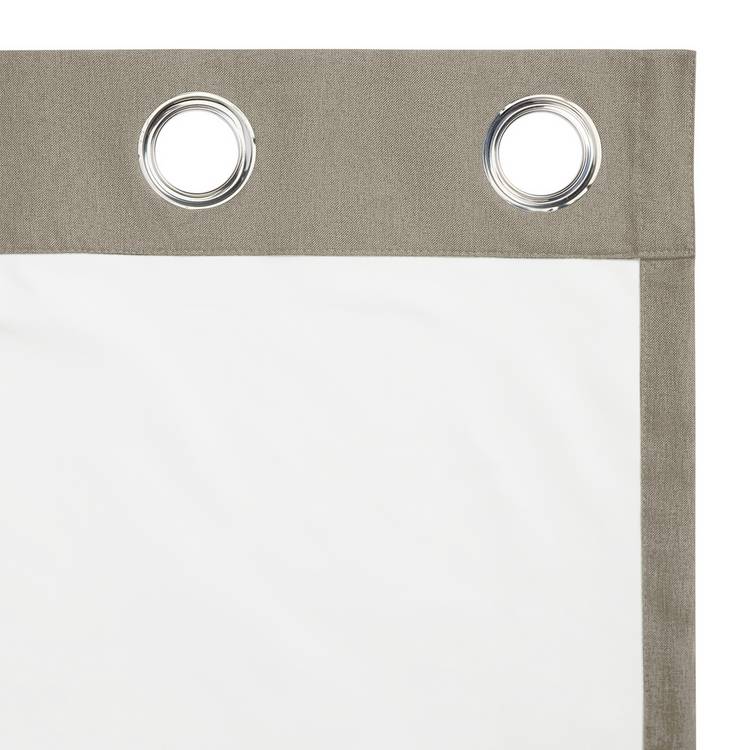 Habitat blackout eyelet curtains stone grey 117x137cm - British product