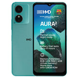 HMD Aura2 128GB mobile phone icy blue, UK version