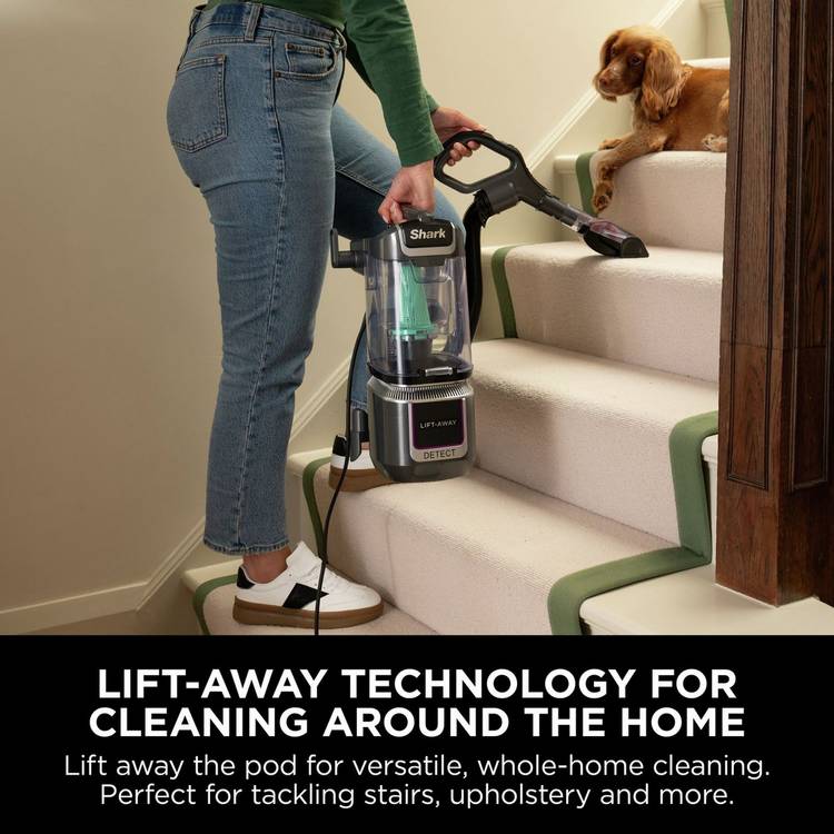 Shark Detect Pet Pro corded upright vacuum cleaner, imported from the UK