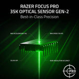 Razer Basilisk V3 Pro wireless mouse Phantom Green, imported from the UK