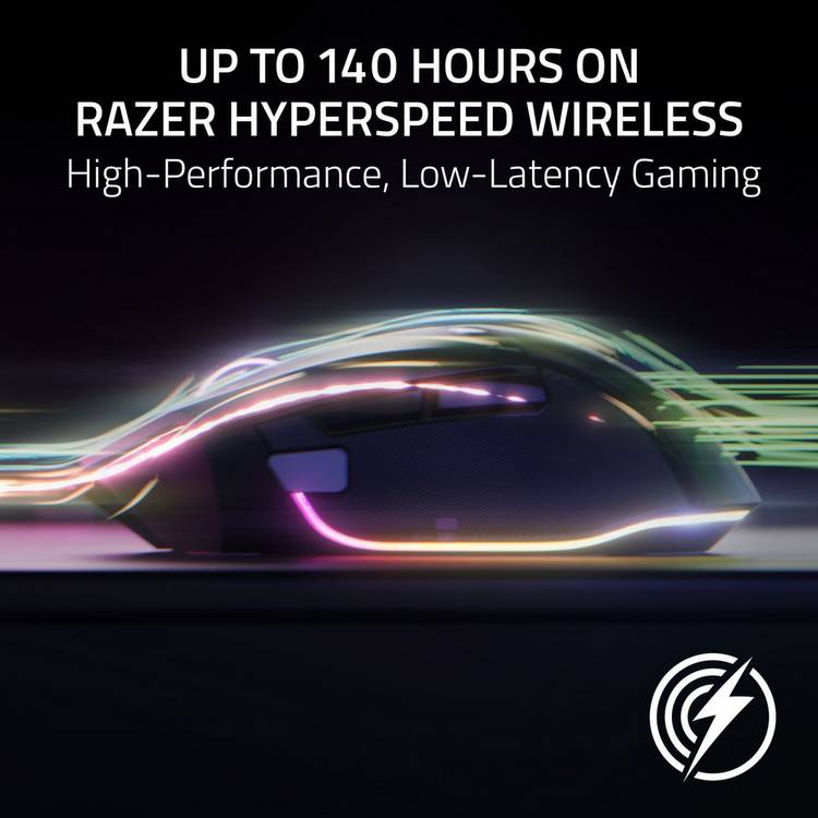 Razer Basilisk V3 Pro wireless mouse Phantom Green, imported from the UK