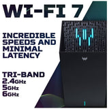 Acer Predator Connect X7 tri-band Wi-Fi 7 5G router - British product