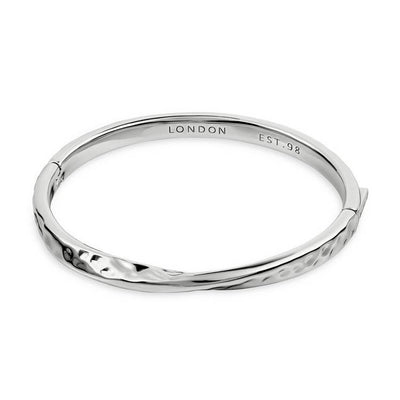 Argos Radley Silver Plated Hammered Bangle- Buy online at McGrocer