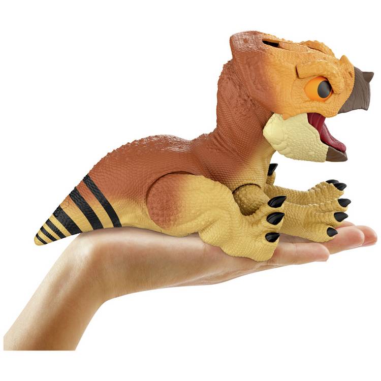 Jurassic World Aquilops Dolores interactive dinosaur toy - British product