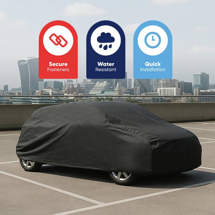 Streetwize water-resistant car cover small, imported from the UK