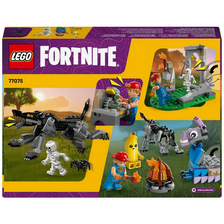 LEGO Fortnite Peely and Sparkplug's Camp 250 piece building set, UK version
