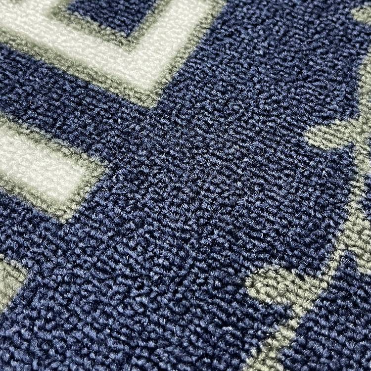 Primeur navy daisy doormat 60x40cm (British brand)