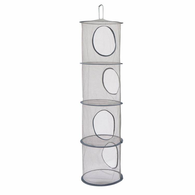 Argos Home kids hanging storage unit in grey fabric (British brand)