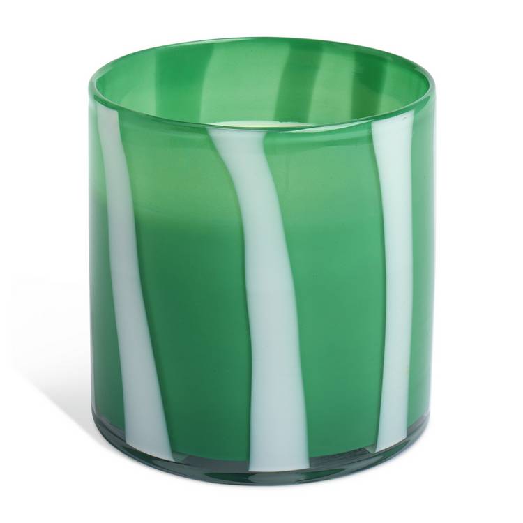 Habitat citronella multiwick candle large striped effect, imported from the UK