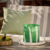 Habitat citronella multiwick candle large striped effect, imported from the UK