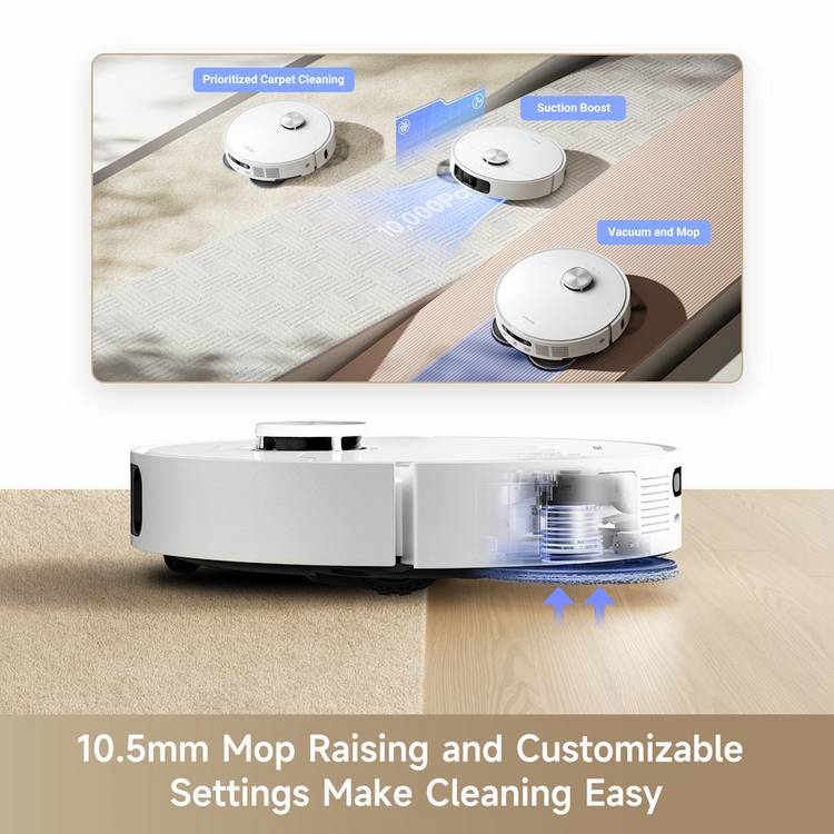 Dreame L10s Ultra Gen 2 robot vacuum cleaner, UK version