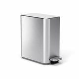 Simplehuman slim pedal bin 5L stainless steel - British product