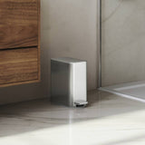 Argos Simplehuman 5L Slim Bathroom Pedal Bin - Stainless Steel- Buy online at McGrocer