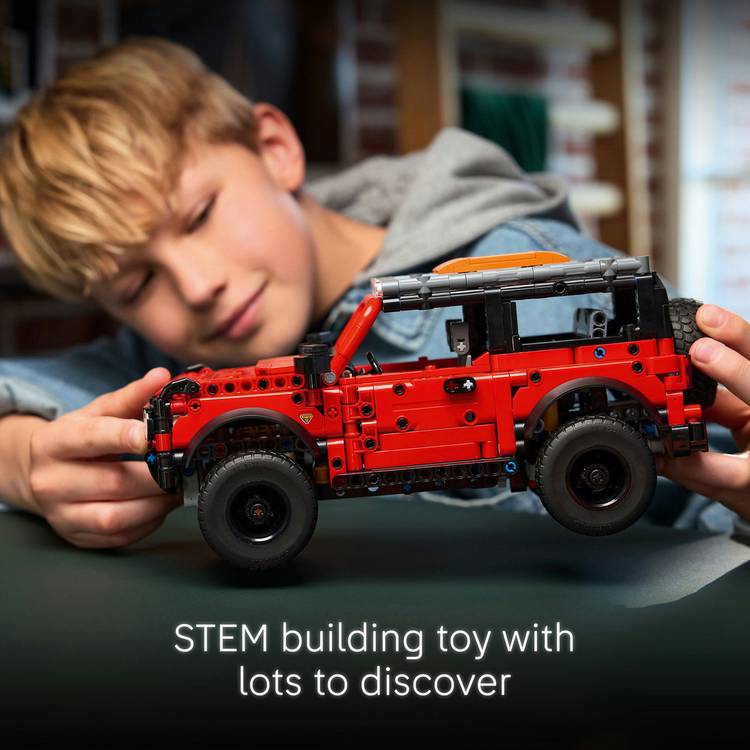 LEGO Technic Ford Bronco SUV model car kit - British product