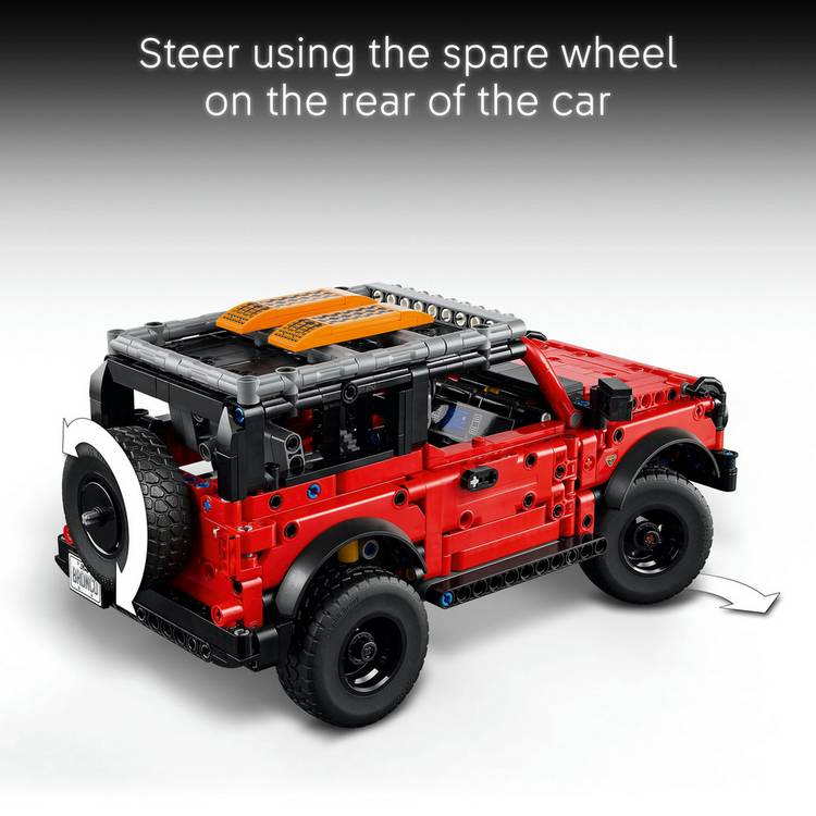 LEGO Technic Ford Bronco SUV model car kit - British product