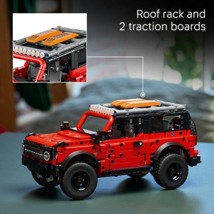 LEGO Technic Ford Bronco SUV model car kit - British product