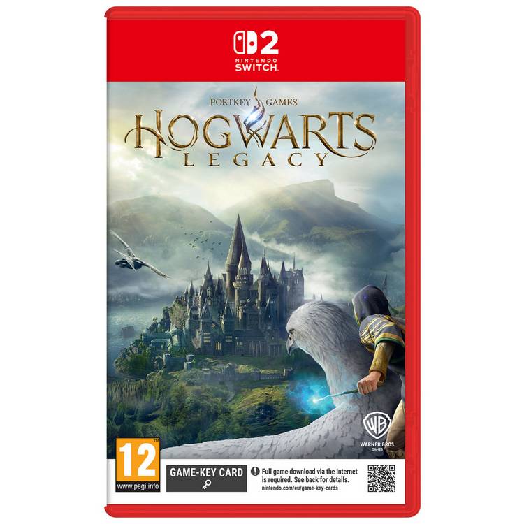 Hogwarts Legacy open-world RPG Nintendo Switch 2 game card, imported from the UK