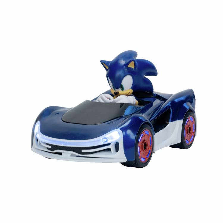 Sonic Speed Star RC drift car with working lights, imported from the UK