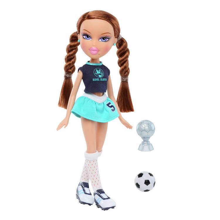 Bratz Play Sportz Roxxi Soccer doll, imported from the UK