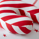 Catherine Lansfield candy cane cushion red 40x23cm, imported from the UK