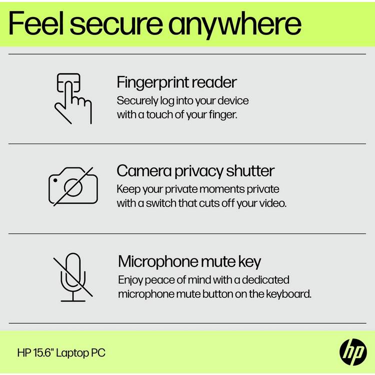 HP laptop Core i7 16GB 1TB 15.6in - British product