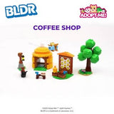 BLDR Adopt Me Coffee Shop building set with beehive and pets (British brand)