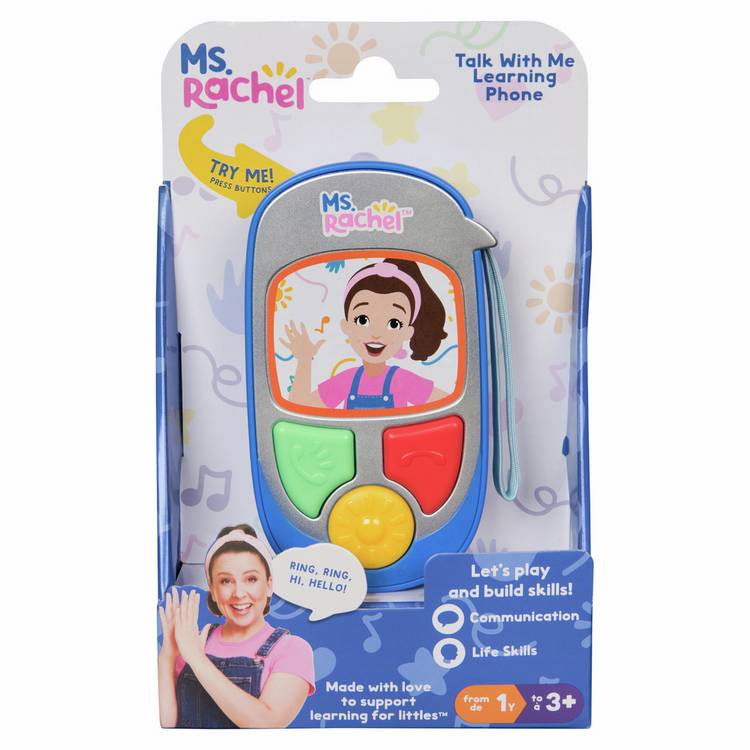 Ms. Rachel Talk With Me learning phone toy (British brand)