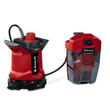 Argos Einhell 18V Cordless Submersible Dirt Water Pump 32.4x23.7cm- Buy online at McGrocer