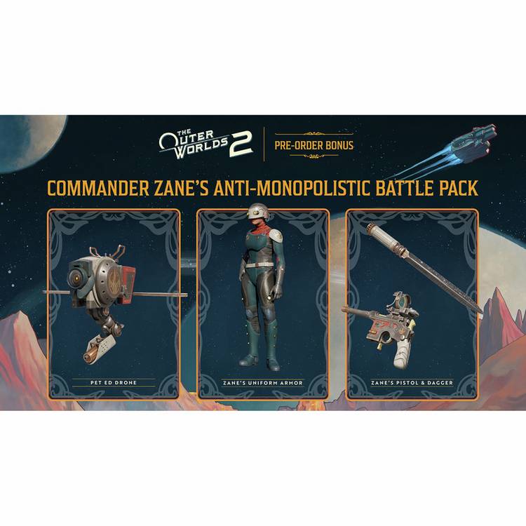 The Outer Worlds 2 PS5 game disc - British product