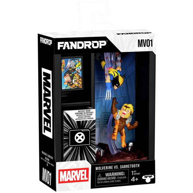FANDROP collectible diorama Wolverine vs Sabretooth, UK version