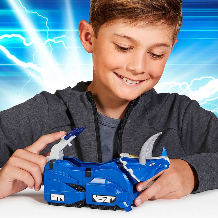 Mighty Morphin Power Rangers Dinozords Triceratops playset (British brand)