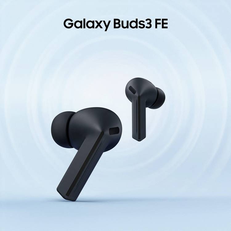 Samsung Galaxy Buds3 FE black true wireless earbuds (British brand)
