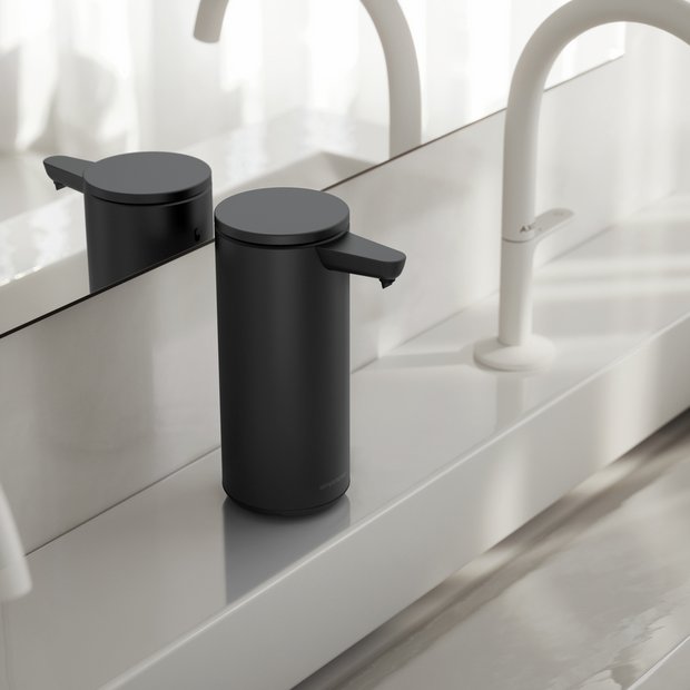 Simplehuman black sensor soap pump 16.3cm, UK version